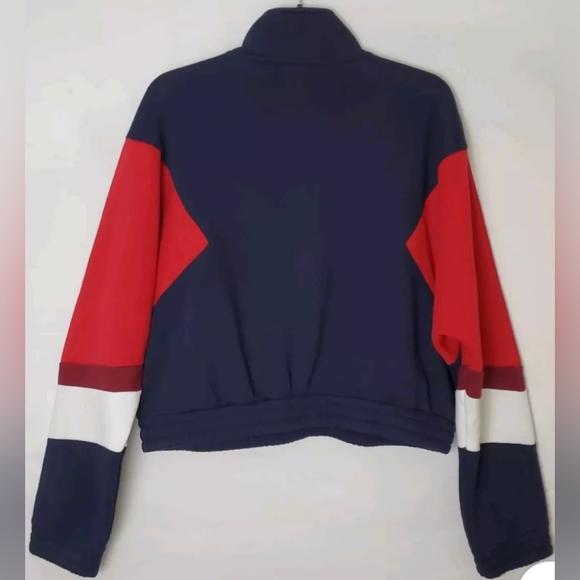 Tommy Hilfiger Sport Pullover Sweatshirt Size S_Crop_Quarter Zip Color - Picture 2 of 6